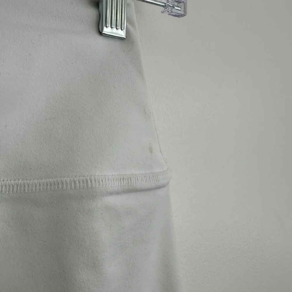 ALO Yoga Vapor High-waisted White Black Mesh Legging Size XS NWT